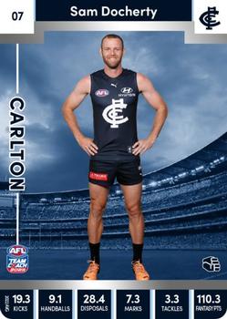 2023 AFL TeamCoach - Silver #7 Sam Docherty Front